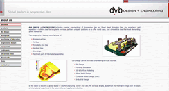 Desktop Screenshot of dvbdesign.com