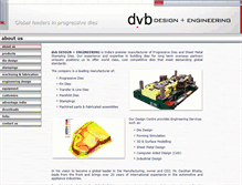 Tablet Screenshot of dvbdesign.com